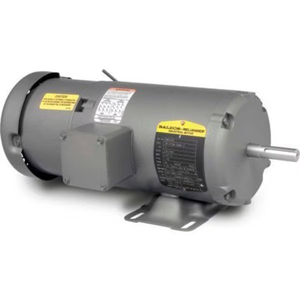 Baldor-Reliance Motor BM3539, .5HP, 1140RPM, 3PH, 60HZ, 56, 3418M, TEFC, F1, B, Baldor-Reliance, Mfr#: BM3539